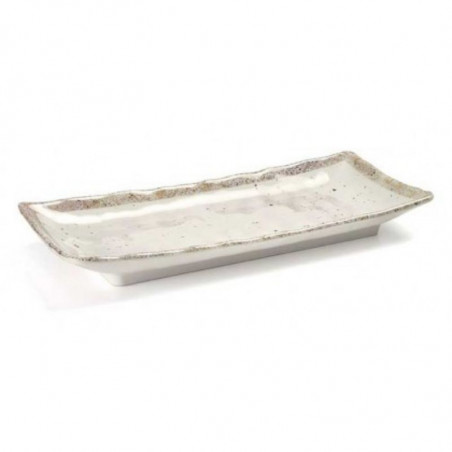 Plat Rectangulaire "Earth" En Mélamine - 286 X 127 Mm Lacor - 1 Plat Rectangulaire "Earth" En Mélamine - 286 X 127 Mm Lacor - 1