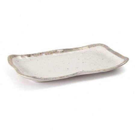 Plateau Rectangulaire Ondulé "Earth" En Mélamine - 290 X 170 Mm Lacor - 1 Plateau Rectangulaire Ondulé "Earth" En Mélamine - 290 X 170 Mm Lacor - 1