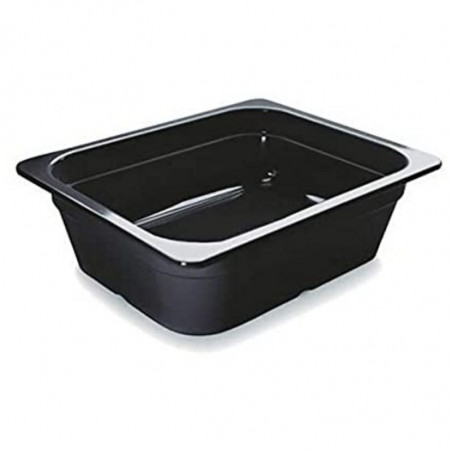 Bac Gastro Mélamine Noir Gn 1/2 - H 100 Mm Lacor - 1 Bac Gastro Mélamine Noir Gn 1/2 - H 100 Mm Lacor - 1