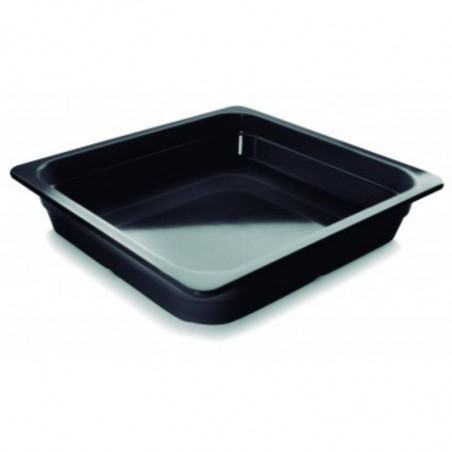 Bac Gastro Mélamine Noir Gn 2/3 - H 65 Mm Lacor - 1 Bac Gastro Mélamine Noir Gn 2/3 - H 65 Mm Lacor - 1