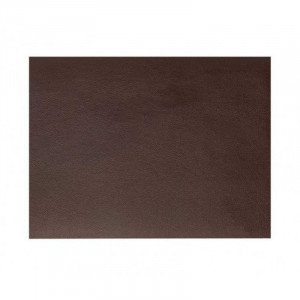 Set De Table Rectangulaire En Cuir Marron Grainé Rinia - 45X30 Cm Lacor - 1