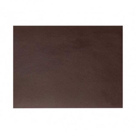 Set De Table Rectangulaire En Cuir Marron Grainé Rinia - 45X30 Cm Lacor - 1 Set De Table Rectangulaire En Cuir Marron Grainé Rinia - 45X30 Cm Lacor - 1