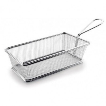 Panier Rectangulaire En Inox - 21 X 11 Cm Lacor - 1 Panier Rectangulaire En Inox - 21 X 11 Cm Lacor - 1