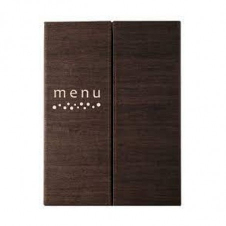 Porte-Menu Leo En Simili-Cuir - A4 Lacor - 1 Porte-Menu Leo En Simili-Cuir - A4 Lacor - 1