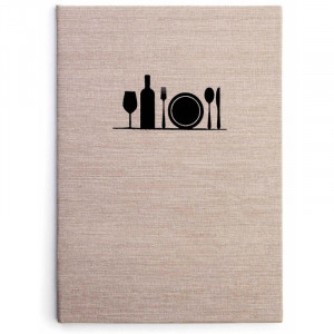 Porte-Menu Sophie En Telflex - A5 Lacor - 1