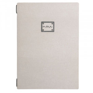 Porte-Menu Organic En Fibres Naturelles - A4 Lacor - 1