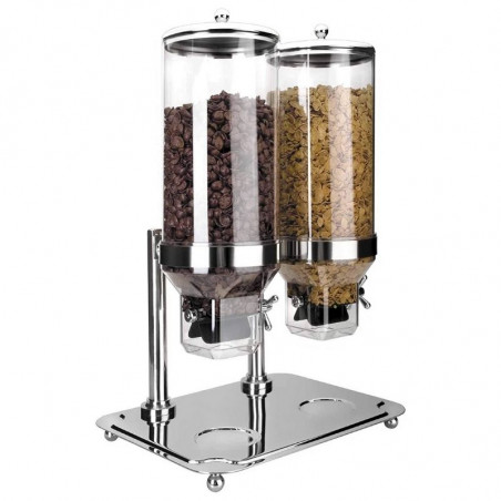 Double Distributeur À Céréales Sur Pied - Capacité 10 L Lacor - 1 Double Distributeur À Céréales Sur Pied - Capacité 10 L Lacor - 1