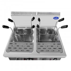 Cuiseur à Pâtes à Gaz sur Placard 2 x 25 L Atosa - 3