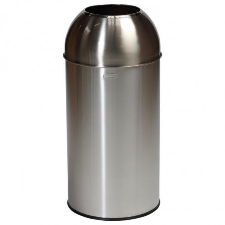 Collecteur de Tri Open Dome Argenté - 40 L Probbax - 1 Collecteur de Tri Open Dome Argenté - 40 L Probbax - 1