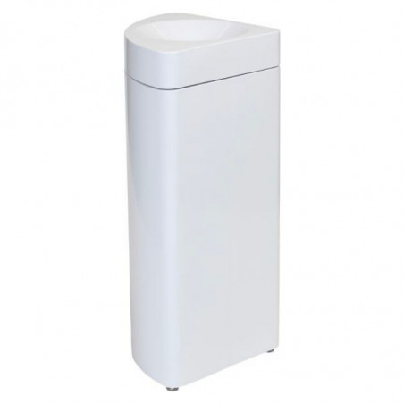 Collecteur Quart de Cercle Modulaire Blanc Anti-Feu - 36 L Probbax - 1 Collecteur Quart de Cercle Modulaire Blanc Anti-Feu - 36 L Probbax - 1