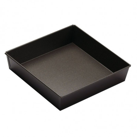 Moule à Manqué Carré Fond Fixe - 24 x 24 cm Gobel - 1 Moule à Manqué Carré Fond Fixe - 24 x 24 cm Gobel - 1