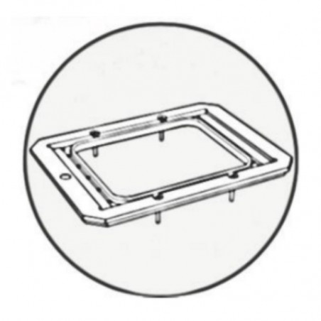 Moule pour Thermoscelleuse Automatique VG 600 et 800 - GN 1/2 Lavezzini - 1 Moule pour Thermoscelleuse Automatique VG 600 et 800 - GN 1/2 Lavezzini - 1