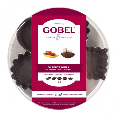 Moule à Petits Fours - Lot de 30 Gobel - 1 Moule à Petits Fours - Lot de 30 Gobel - 1