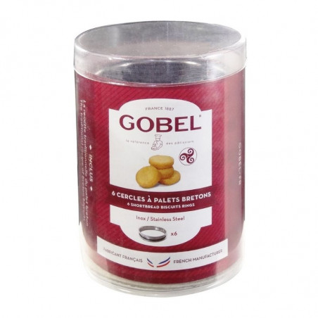 Cercle à Palets Bretons - Ø 55 mm - Lot de 6 Gobel - 1 Cercle à Palets Bretons - Ø 55 mm - Lot de 6 Gobel - 1