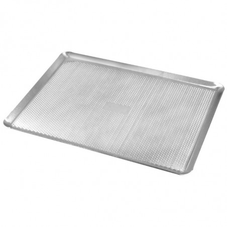 Plaque Pâtissière Perforée en Aluminium - 300 x 400 mm Gobel - 1 Plaque Pâtissière Perforée en Aluminium - 300 x 400 mm Gobel - 1