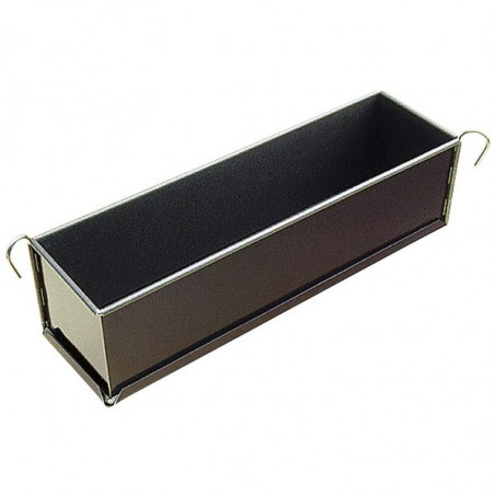 Moule à Pâté en Croûte Long Démontable - 400 x 80 mm Gobel - 1 Moule à Pâté en Croûte Long Démontable - 400 x 80 mm Gobel - 1