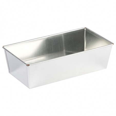 Moule à Pain en Fer Blanc - 240 x 120 mm Gobel - 1 Moule à Pain en Fer Blanc - 240 x 120 mm Gobel - 1