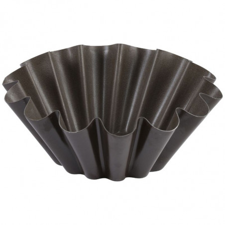 Moule à Brioche Grosses Côtes en Acier - Ø 200 mm Gobel - 1 Moule à Brioche Grosses Côtes en Acier - Ø 200 mm Gobel - 1