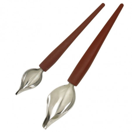 Cuillère Plume en Inox - 225 mm Tellier - 1 Cuillère Plume en Inox - 225 mm Tellier - 1