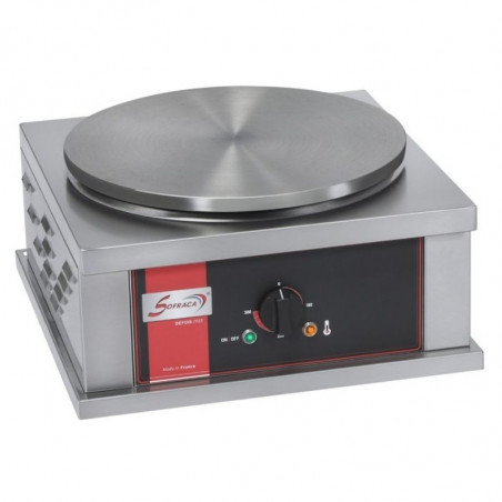 Crêpière Electrique Professionnelle Carrée à Usage Intensif - Ø 40 cm Sofraca - 1 Crêpière Electrique Professionnelle Carrée à Usage Intensif - Ø 40 cm Sofraca - 1