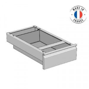 Tiroir GN 1/1 pour Table Inox sur Mesure - P 800 mm SOFINOR - 1