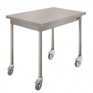 Table Centrale sur Roulettes - P 600 - L 1000 mm SOFINOR - 1