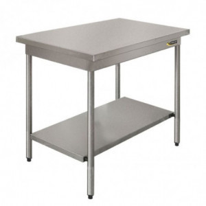 Table Centrale avec Etagère Basse - P 600 - L 1800 mm SOFINOR - 1