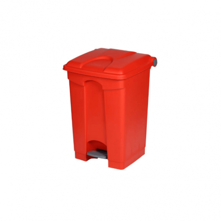 Poubelle à Pédale Rouge - 45 L Probbax - 1 Poubelle à Pédale Rouge - 45 L Probbax - 1