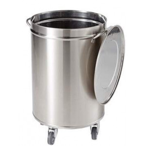Poubelle Inox Manuelle - 90 L SOFINOR - 1