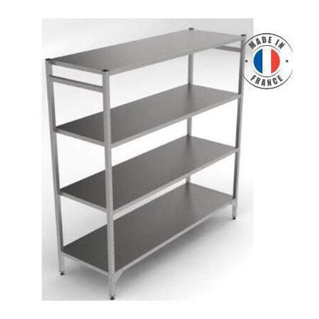 Rayonnage Inox Linéaire P 600 mm - L 1400 mm SOFINOR - 1 Rayonnage Inox Linéaire P 600 mm - L 1400 mm SOFINOR - 1