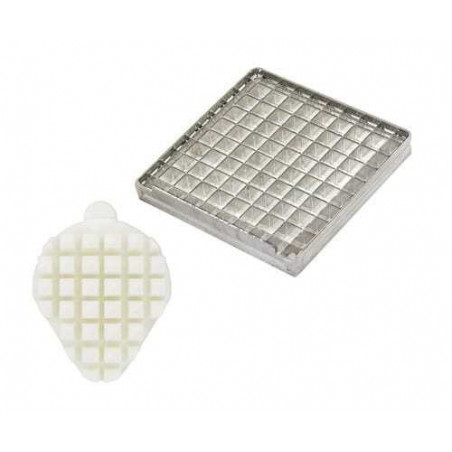 Couteau et Poussoir pour Coupe-Frites - 10 x 10 mm Tellier - 1 Couteau et Poussoir pour Coupe-Frites - 10 x 10 mm Tellier - 1