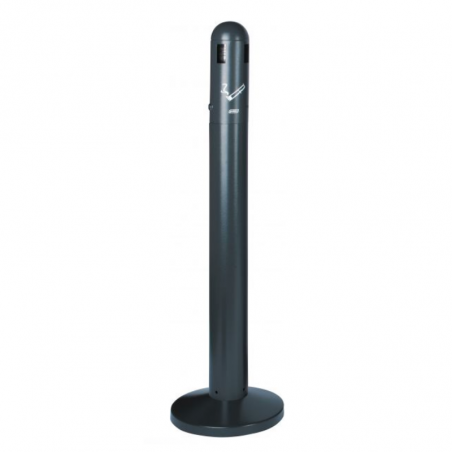 Cendrier Tubulaire sur Pied avec Bac Gris Anthracite - 3 L Probbax - 1 Cendrier Tubulaire sur Pied avec Bac Gris Anthracite - 3 L Probbax - 1