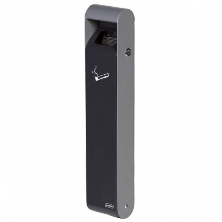 Cendrier Mural Slim Gris Anthracite - 3 L Probbax - 1 Cendrier Mural Slim Gris Anthracite - 3 L Probbax - 1
