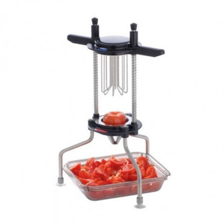 Coupe-Tomates et Agrumes - 4 Sections Inox Tellier - 1 Coupe-Tomates et Agrumes - 4 Sections Inox Tellier - 1