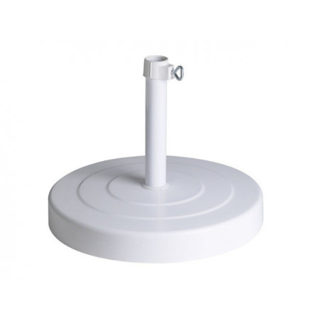 Pied de Parasol Blanc - 38 Kg Grosfillex - 1 Pied de Parasol Blanc - 38 Kg Grosfillex - 1