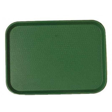 Plateau Polypropylène Fast-food à Rebord Élevé - Lot de 24 - Vert Cambro - 1 Plateau Polypropylène Fast-food à Rebord Élevé - Lot de 24 - Vert Cambro - 1