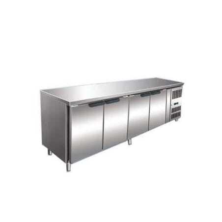 Table Réfrigérée Prof. 600 - 4 Portes avec Dosseret FourniResto - 2 Table Réfrigérée Prof. 600 - 4 Portes avec Dosseret FourniResto - 2
