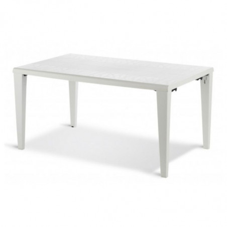 Table Alpha 150 x 90 cm - Blanc Grosfillex - 1 Table Alpha 150 x 90 cm - Blanc Grosfillex - 1