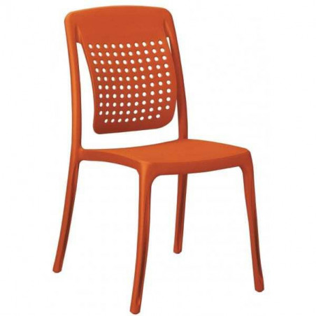 Chaise Factory - Orange Grosfillex - 1 Chaise Factory - Orange Grosfillex - 1