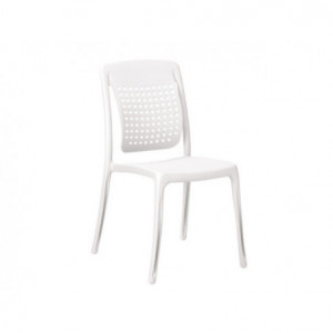 Chaise Factory - Blanc Grosfillex - 1