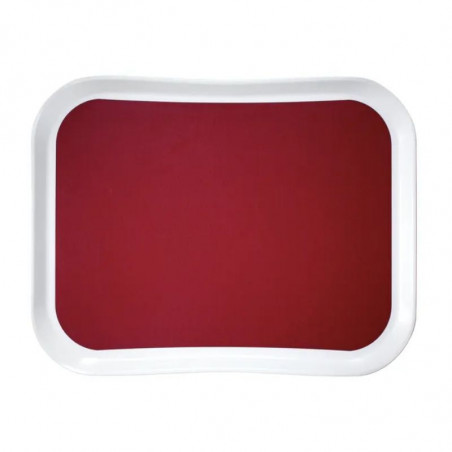 Plateau Polyester 36 x 46 cm - Framboise - Century FUN - Lot de 12 Cambro - 1 Plateau Polyester 36 x 46 cm - Framboise - Century FUN - Lot de 12 Cambro - 1