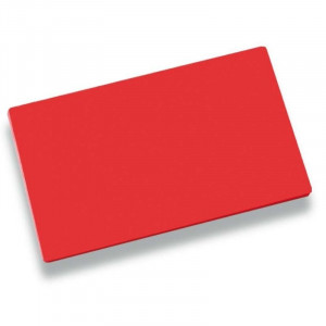 Planche Polyéthylène Eco Rouge - 500 x 300 mm Tellier - 1