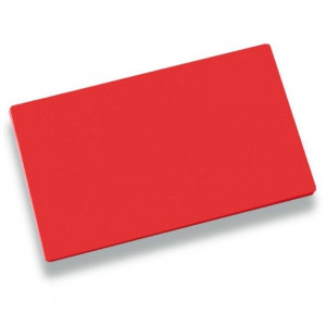 Planche Polyéthylène Rouge - 600 x 400 mm Tellier - 1