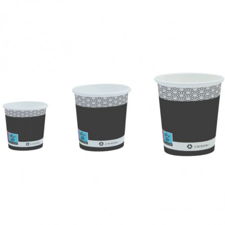 Gobelet à Café Carton Elégance - 10 cl - Ecoresponsable - Lot de 50 FourniResto - 1 Gobelet à Café Carton Elégance - 10 cl - Ecoresponsable - Lot de 50 FourniResto - 1