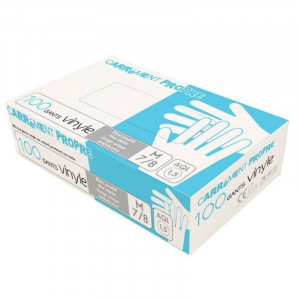 Gants en Vinyle Taille M - Lot de 100 FourniResto - 1