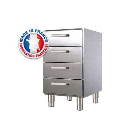 Meuble Bas Sans Dessus - 4 Tiroirs SOFINOR - 1 Meuble Bas Sans Dessus - 4 Tiroirs SOFINOR - 1