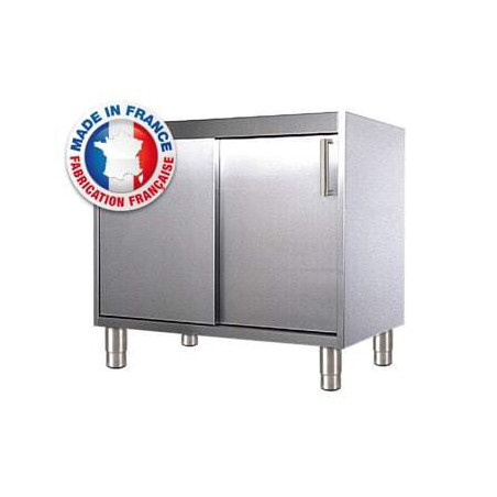 Meuble Bas Sans Dessus - 2 Portes Coulissantes - L 900 mm SOFINOR - 1 Meuble Bas Sans Dessus - 2 Portes Coulissantes - L 900 mm SOFINOR - 1