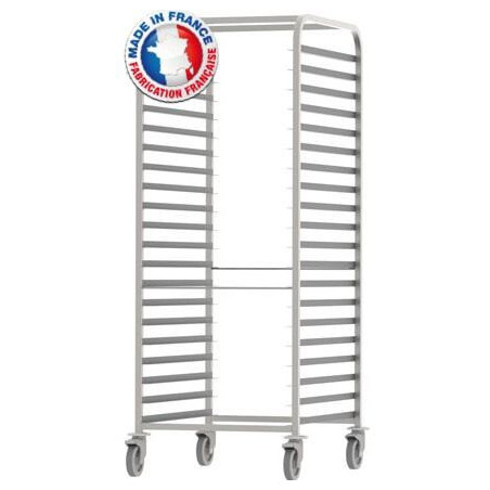 Echelle Pâtissière 600 x 800 avec Barre d'Arrêt - 20 Niveaux SOFINOR - 1 Echelle Pâtissière 600 x 800 avec Barre d'Arrêt - 20 Niveaux SOFINOR - 1