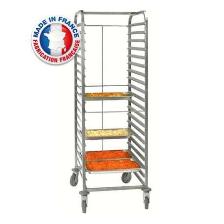 Échelle Gastronorme pour Bacs GN 2/1 avec Roulettes Polyamide - 20 Niveaux SOFINOR - 1 Échelle Gastronorme pour Bacs GN 2/1 avec Roulettes Polyamide - 20 Niveaux SOFINOR - 1