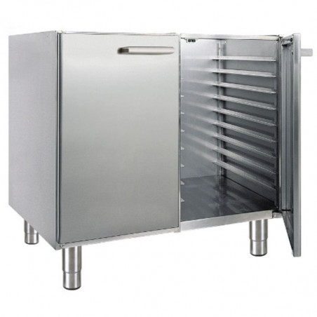 Meuble Bas Sans Dessus Spécial Plaques Pâtissières - 2 Portes - L 900 mm SOFINOR - 1 Meuble Bas Sans Dessus Spécial Plaques Pâtissières - 2 Portes - L 900 mm SOFINOR - 1